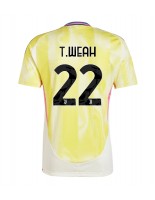 Juventus Timothy Weah #22 Bortedrakt 2024-25 Korte ermer